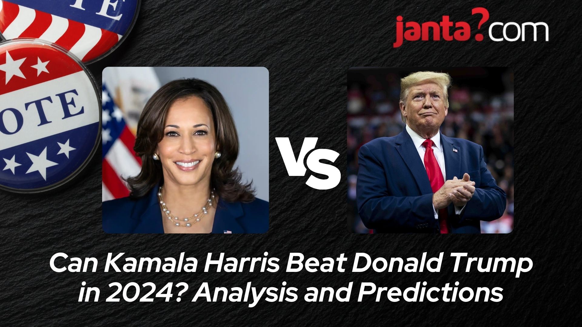 Can Kamala Harris Beat Donald Trump in 2024? Analysis and Predictions